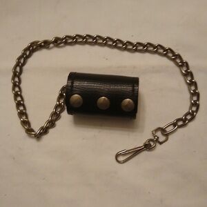 Leather Ball Stretchers and Chain, #24